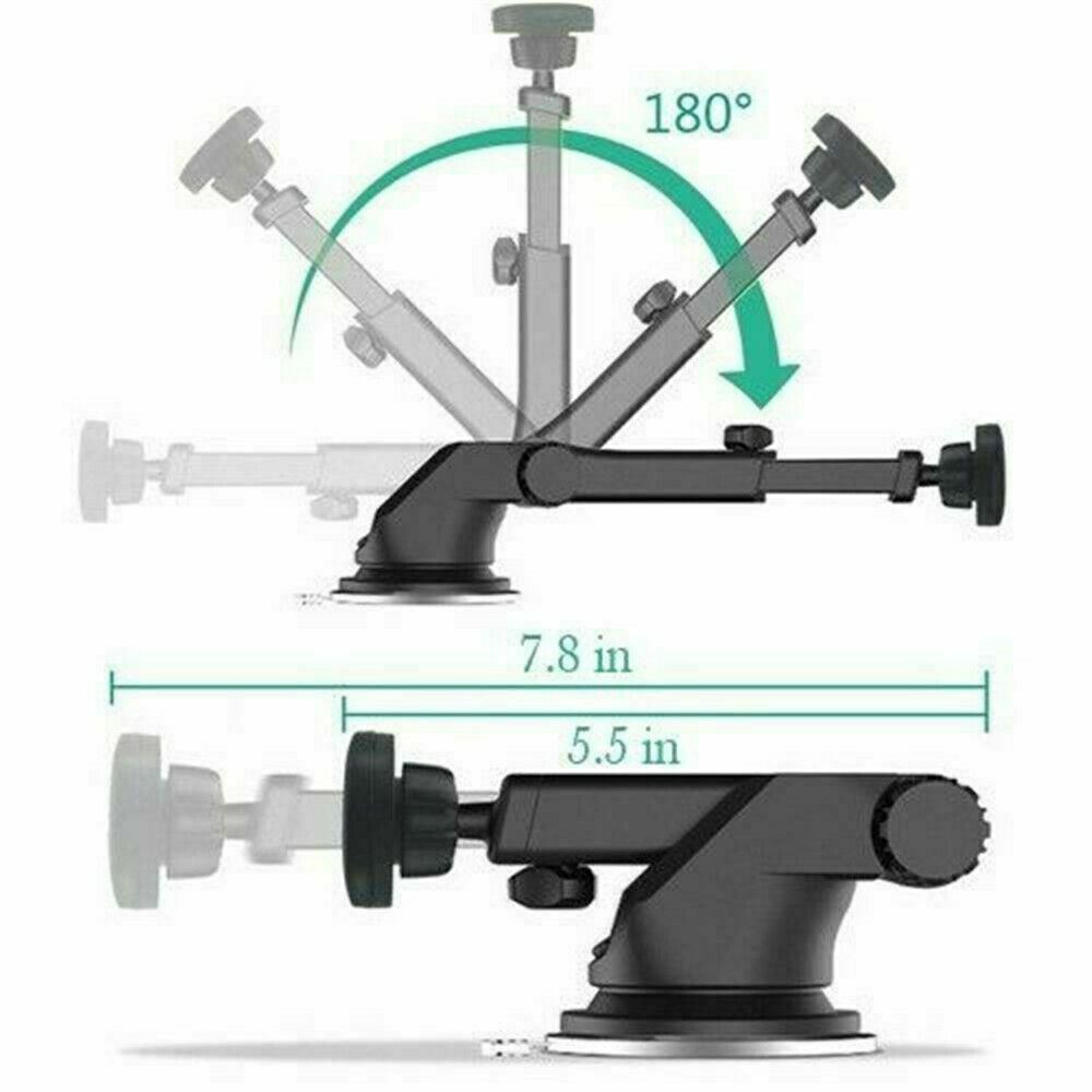 Car Bracket with Adjustable Suction Cup