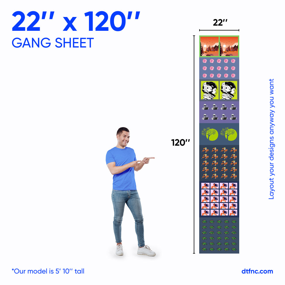 DTF Transfers - Auto Gang Builder