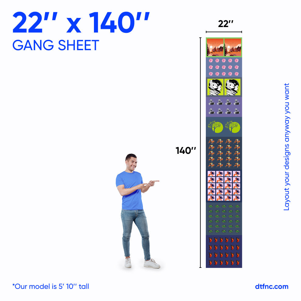 DTF Transfers - Auto Gang Builder