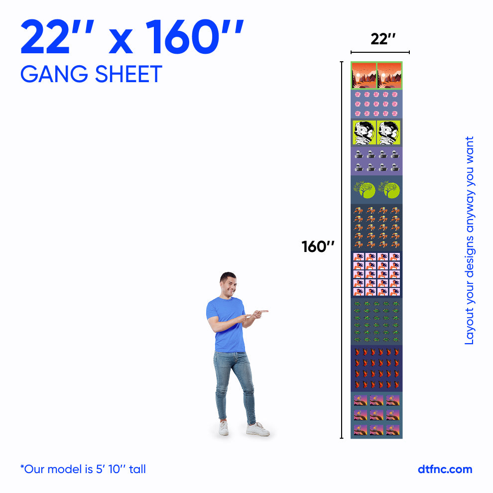 DTF Transfers - Graphics Team Built Gangs