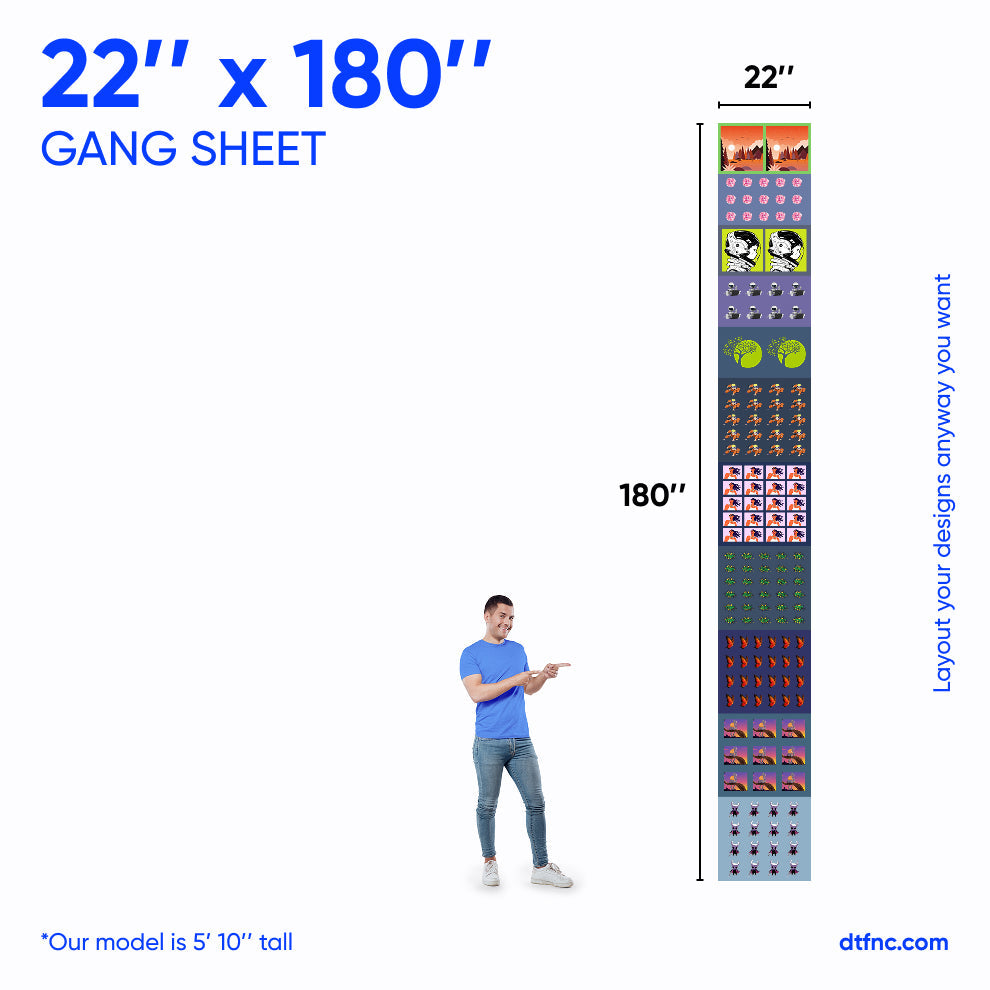 DTF Transfers - Auto Gang Builder